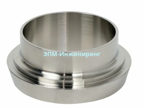Штуцер Ду 25 нержавеющий конический для молочной муфты AISI 304 от компании ООО "ЭПМ-Инжиниринг"